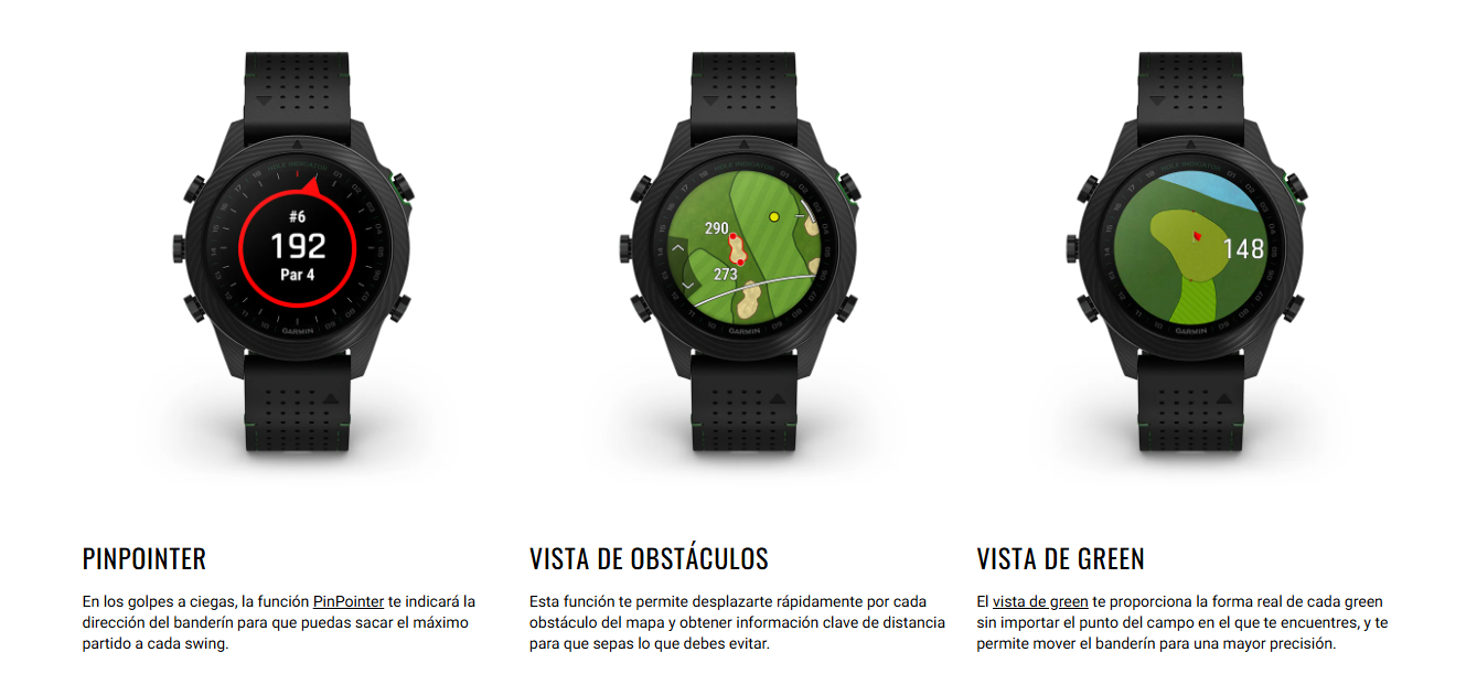 Gps/Rangefinder Garmin Marq Golfer (Gen 2)   Carbon Edición