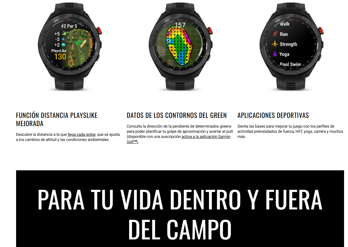 Gps/Rangefinder Garmin Approach S70