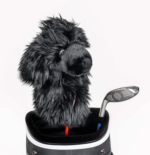 Headcover A Daphne Hybrids  Black Poodle