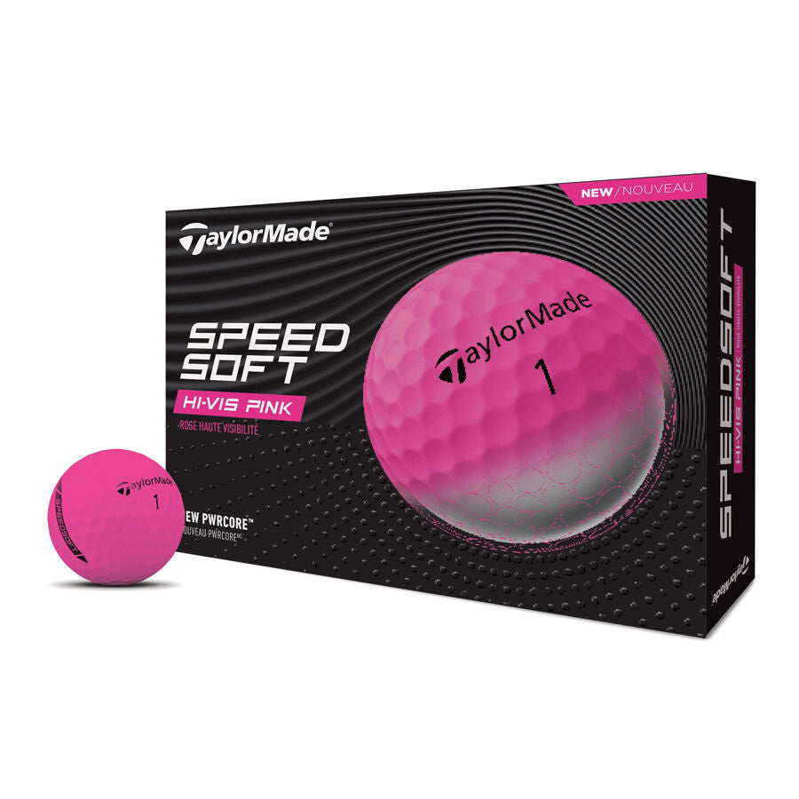 Pelota Taylor Made Speedsoft Ink Pink A25