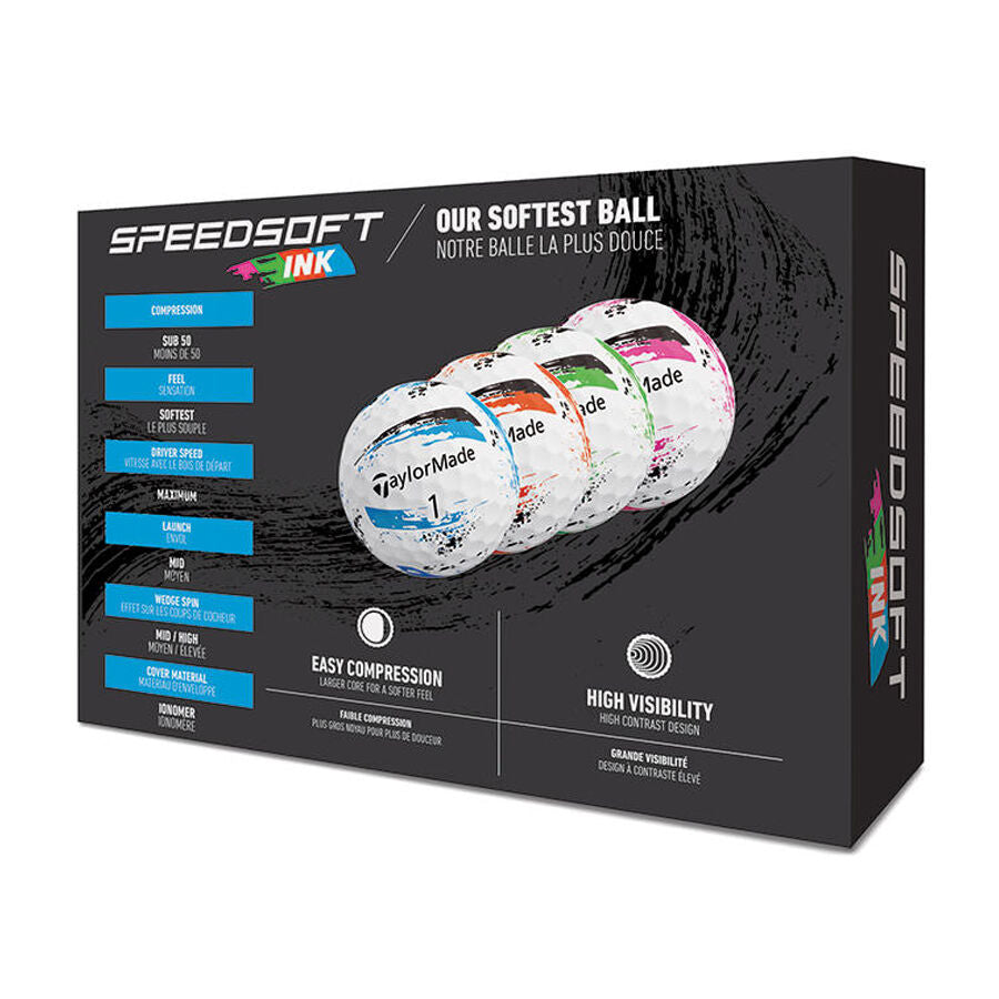Pelota Taylor Made Speedsoft Ink Multi A25