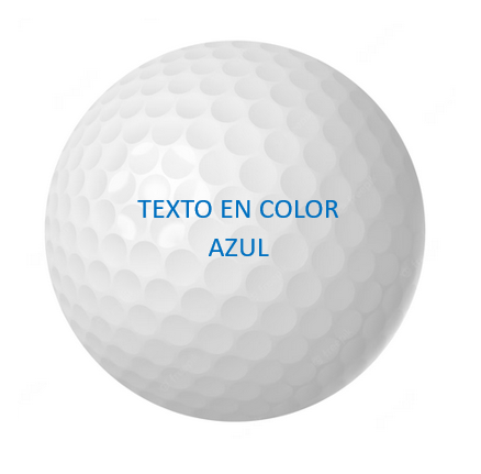 Costo de la Personalización por  Docena de pelota ( Solo Impresión)