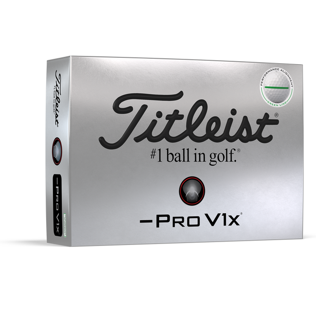 Pelota Titleist Pro V1X Dash Performance Alignment
