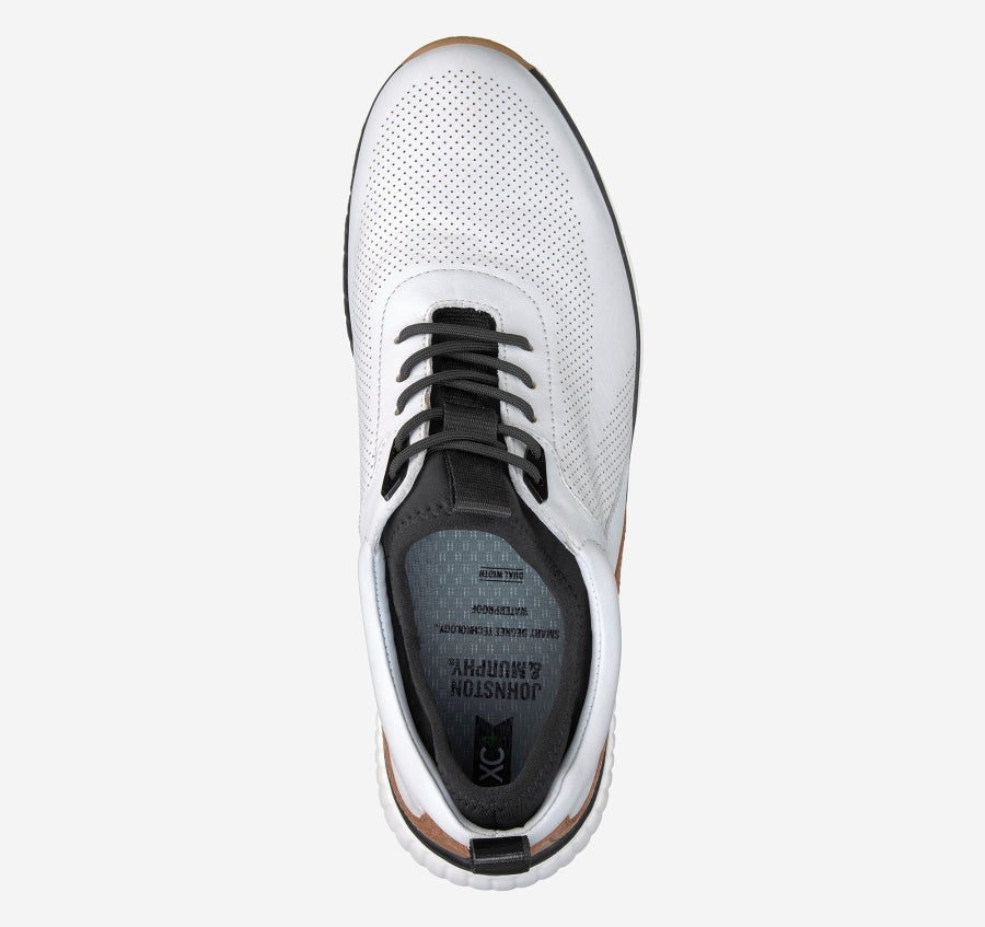 Zapato Johnston & Murphy Xc4 H1 Luxe Hybrid White Waterproof