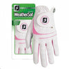 Guante FootJoy Weathersof Mujer Blanco Multicolor