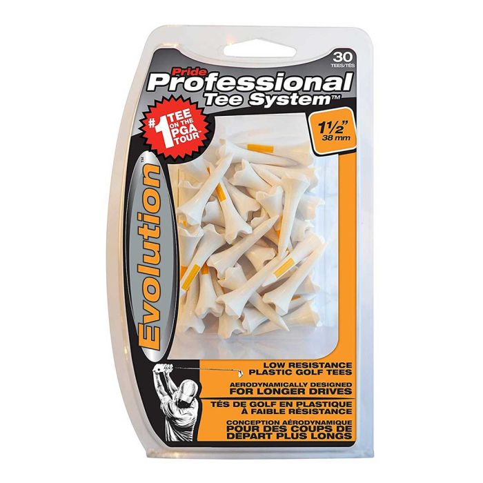 Tee Pride Sports PTS Evolution Plastic Golf Tees Combo Pack