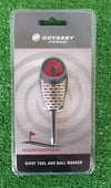 Divot Tool Odyseey Swirl Single Ball Marker