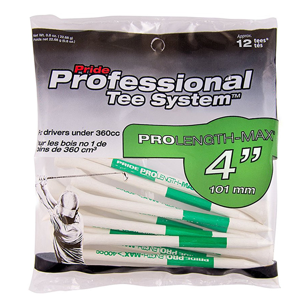 Tee Pride Sports PTS Wood Golf Tees Green Grass