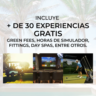 BLACK - Membresía Anual para Caballeros de Mexico Golf Card