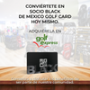 BLACK - Membresía Anual para Caballeros de Mexico Golf Card