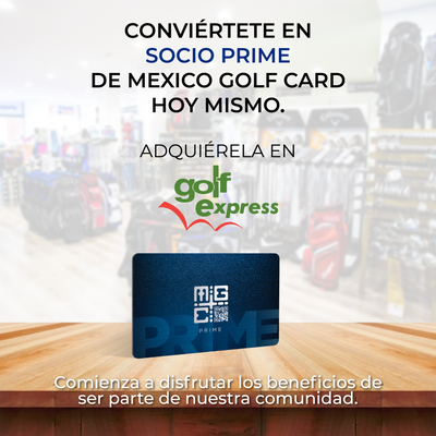 PRIME - Membresía Anual de Mexico Golf Card