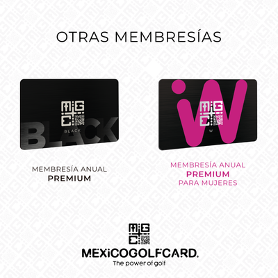 PRIME - Membresía Anual de Mexico Golf Card