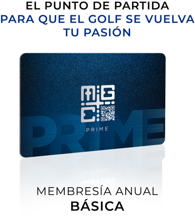 PRIME - Membresía Anual de Mexico Golf Card