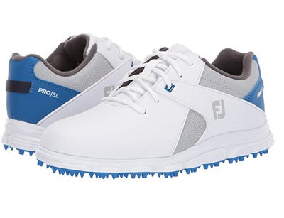 Zapato FootJoy Junior White/Grey/Royal Blue