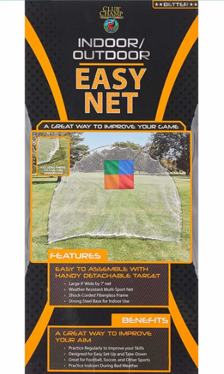 Red Jef World Of Golf Easy Net With Stand