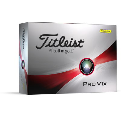 Pelota Titleist Pro V1X Yellow