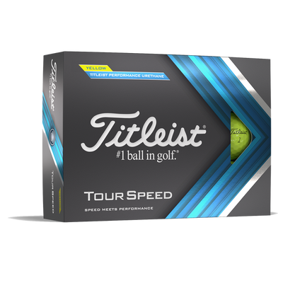 Pelota Titleist Tour Speed Yellow