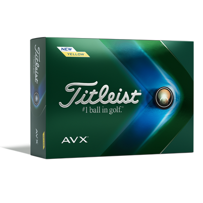 Pelota Titleist AVX Yellow