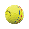 Pelota Callaway Chrome Soft X Triple Track Yellow