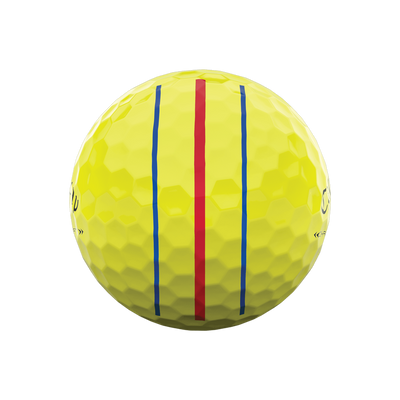 Pelota Callaway Chrome Soft X Triple Track Yellow