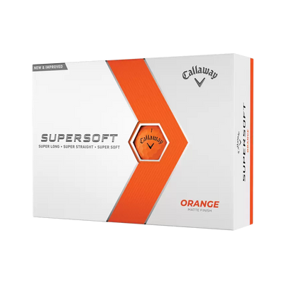 Pelota Callaway Supersoft Matte Orange 23