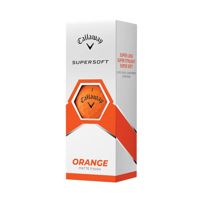 Pelota Callaway Supersoft Matte Orange 23