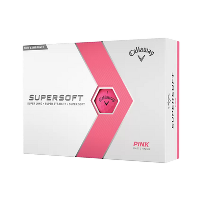 Pelota Callaway Supersoft Matte Pink 23